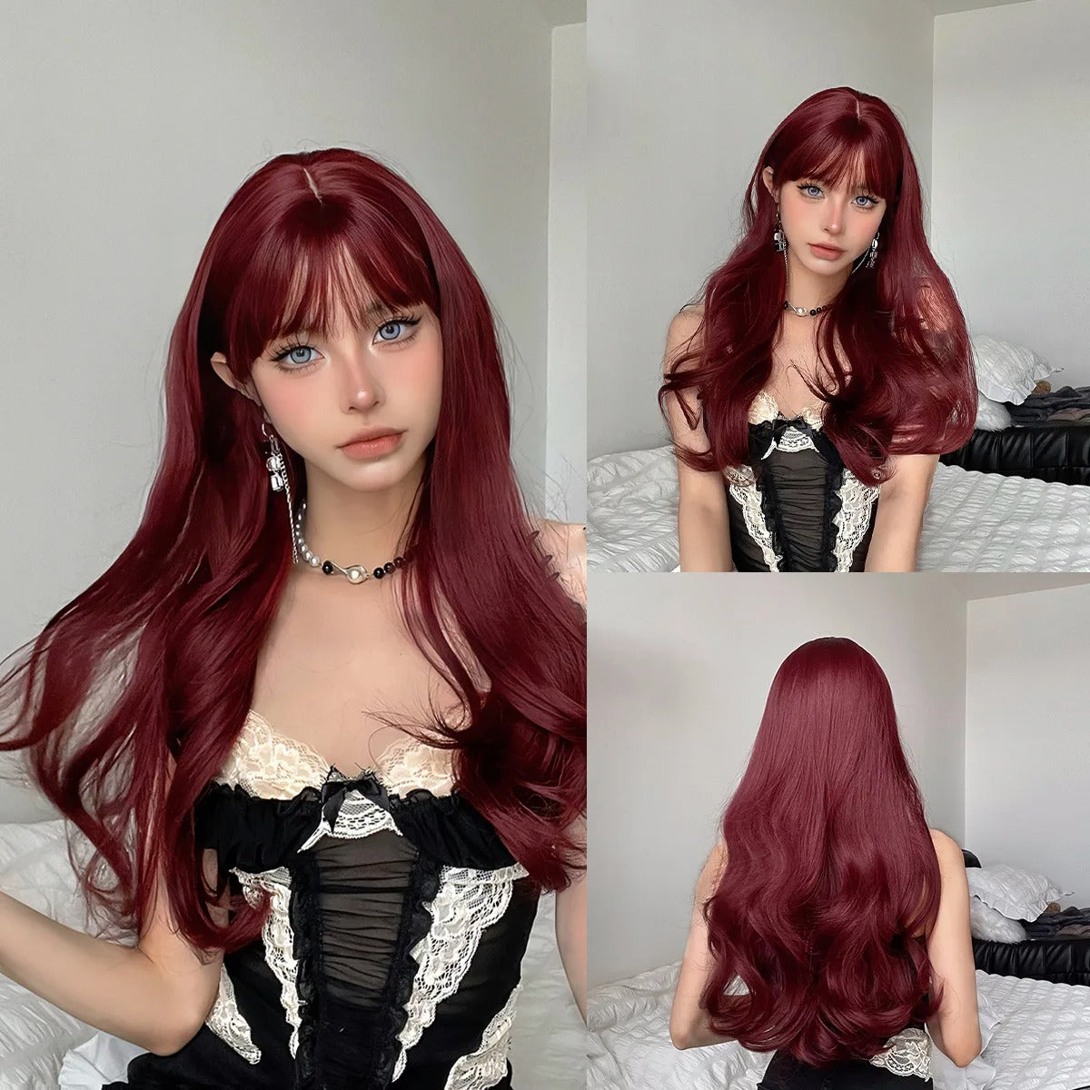 Crimson Doll Synthetic Wig