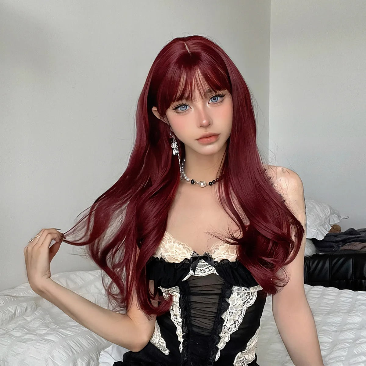 Crimson Doll Synthetic Wig