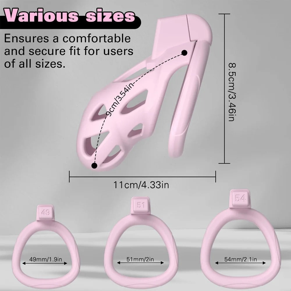Midnight Bliss Chastity Cage