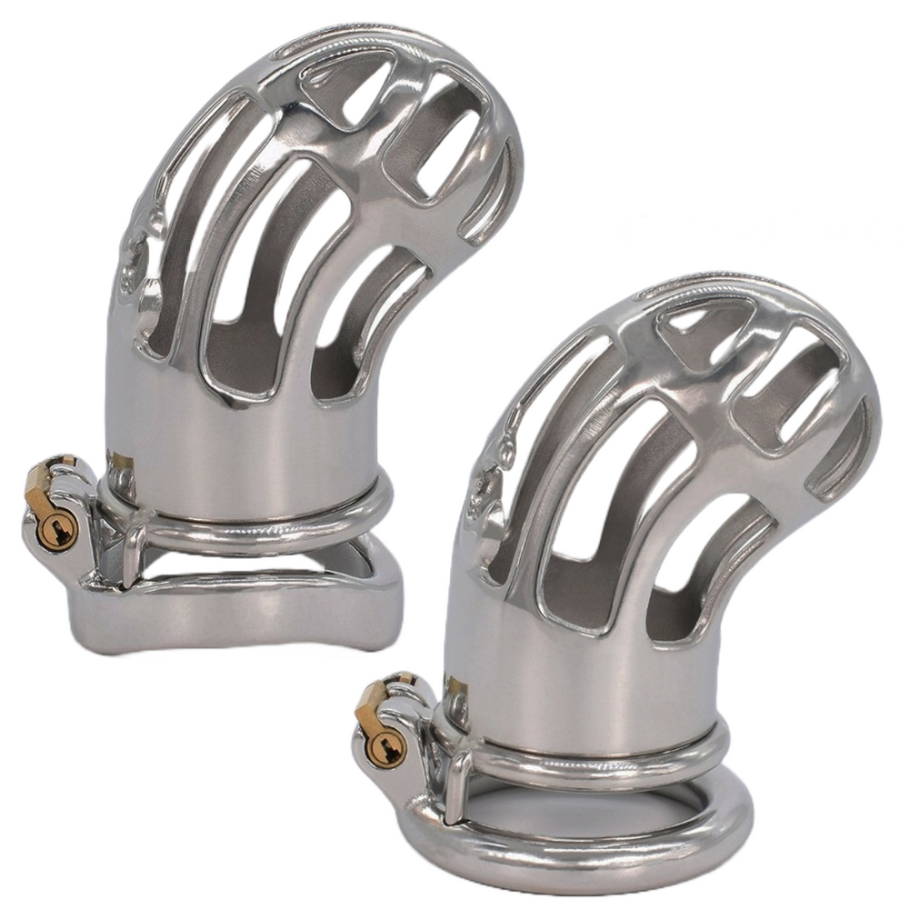 Daybreak Stainless Steel Chastity Cage USA ONLY - OVERSTOCK