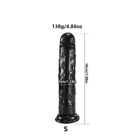 Soft Jelly Suction Cup Dildo
