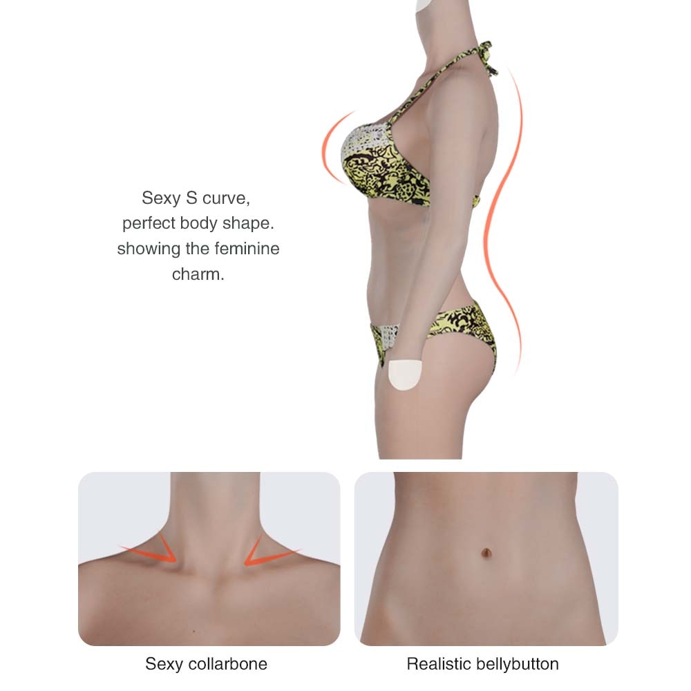 No-oil Silicone Full Bodysuit