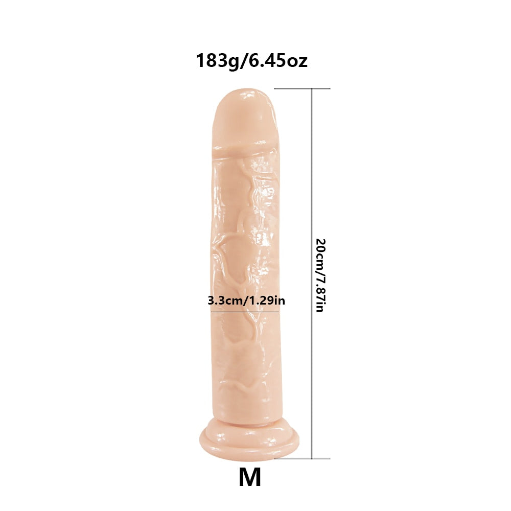 Soft Jelly Suction Cup Dildo