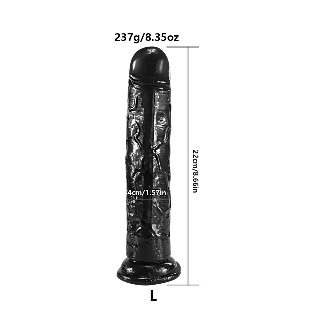 Soft Jelly Suction Cup Dildo