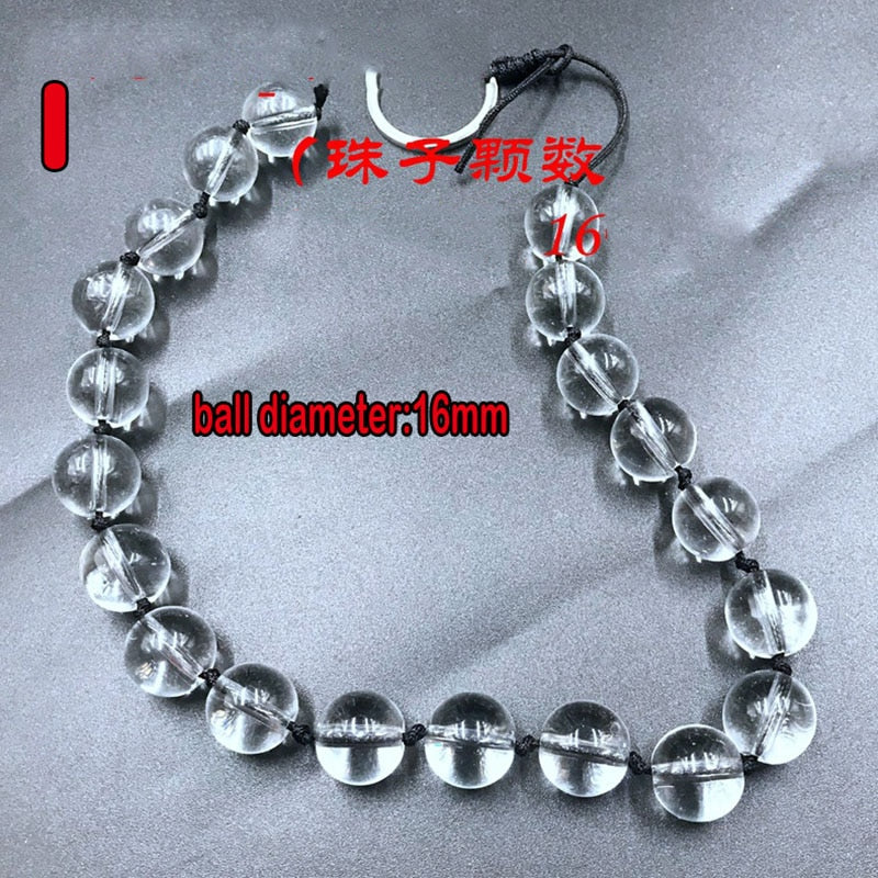 Glass Anal Big Butt Beads