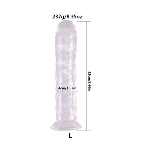 Soft Jelly Suction Cup Dildo