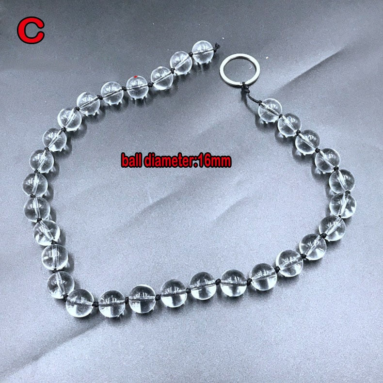 Glass Anal Big Butt Beads