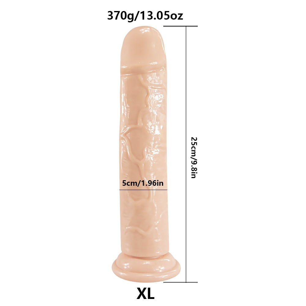 Soft Jelly Suction Cup Dildo