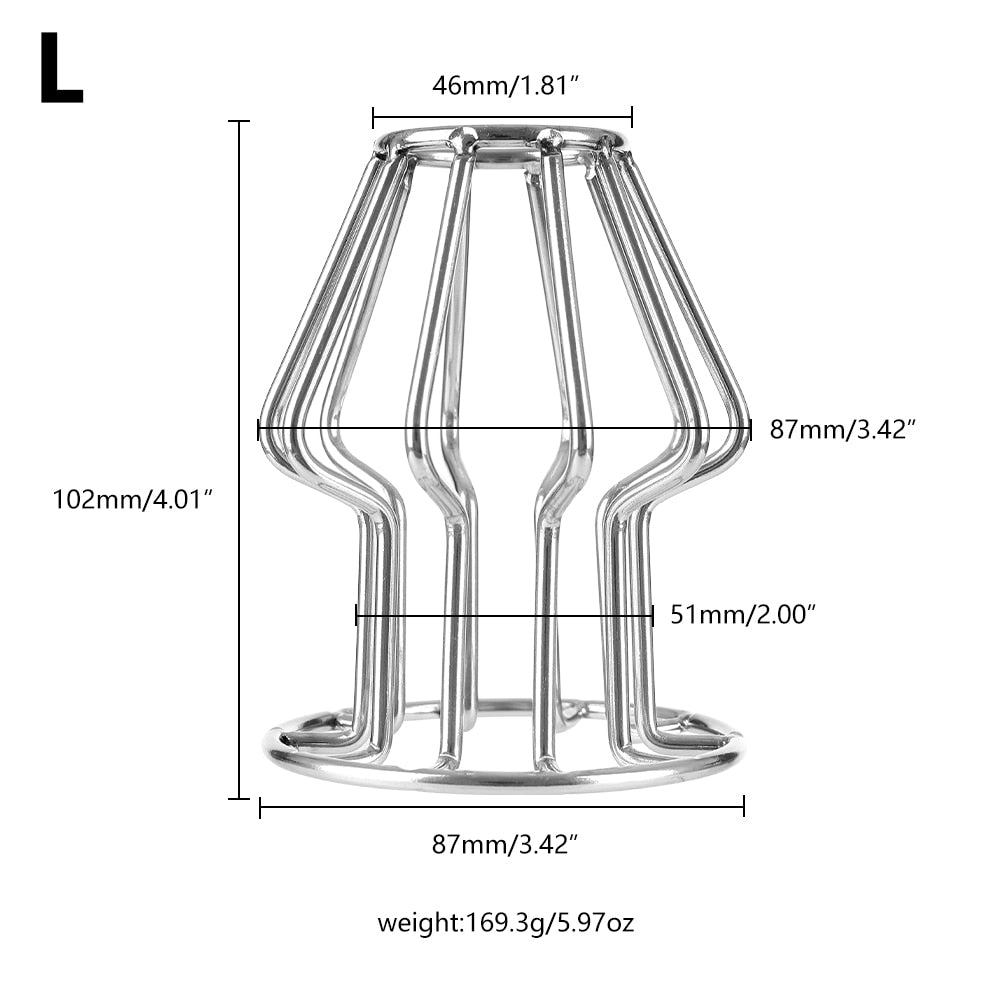Hollow Stainless Steel Plug