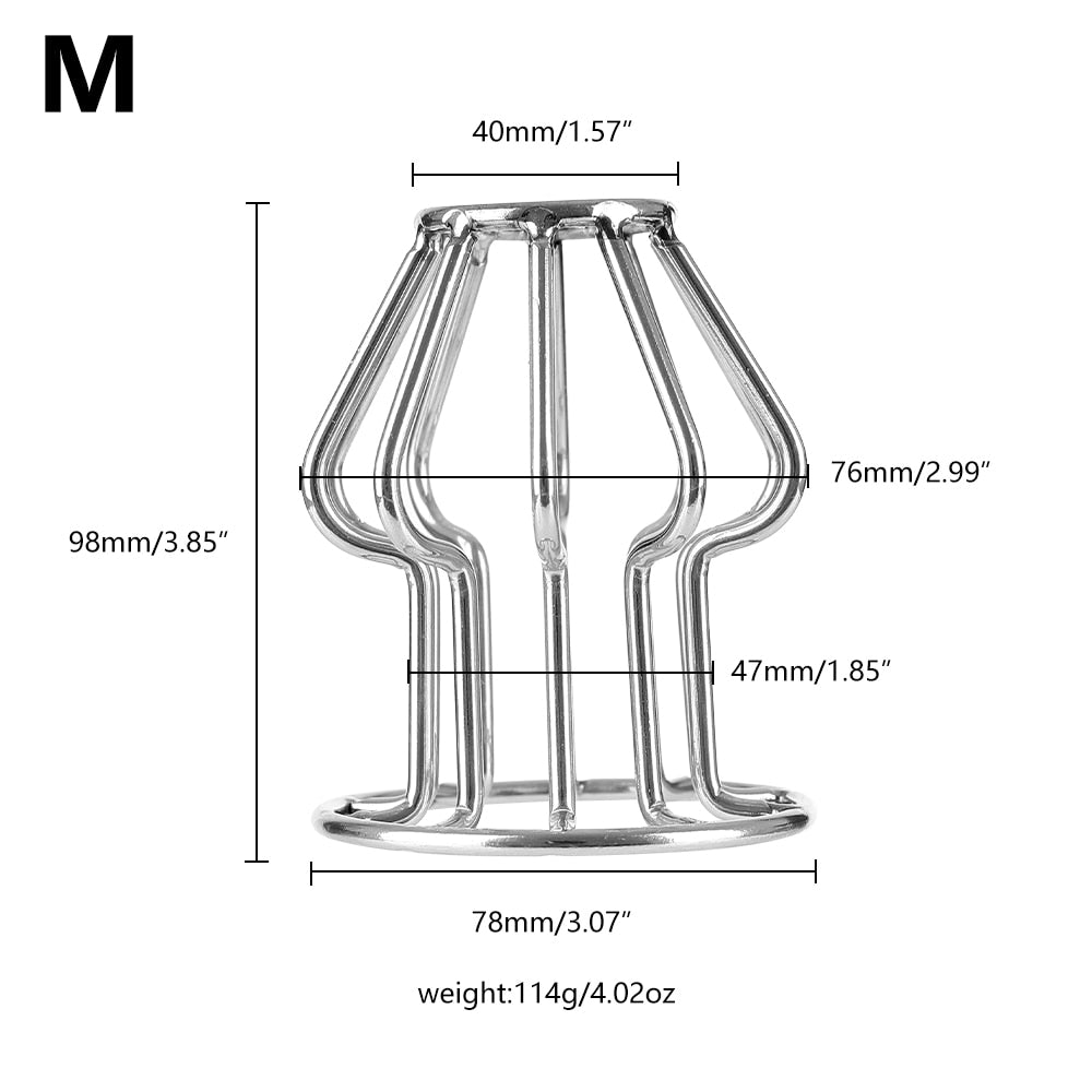 Hollow Stainless Steel Plug