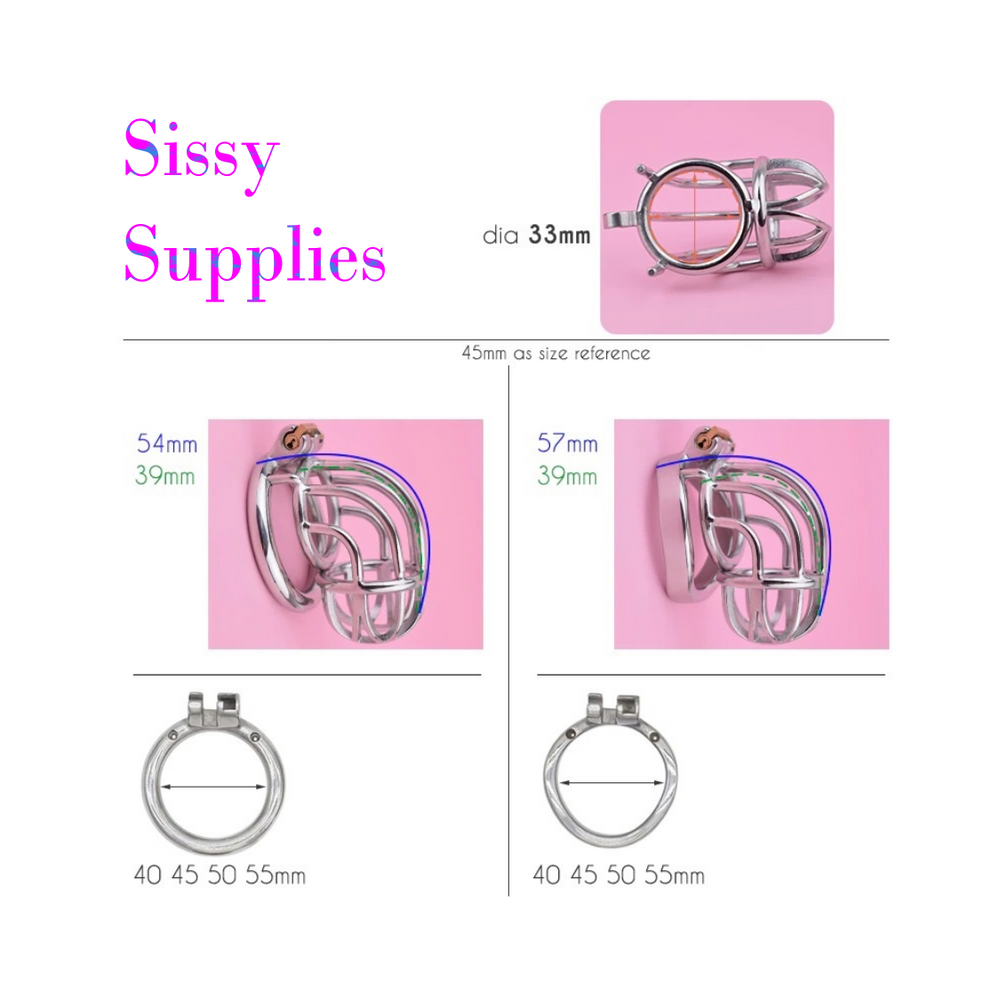 Sunstar Stainless Steel Chastity Cage