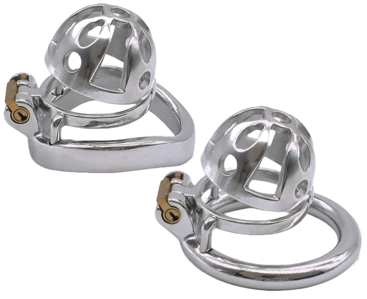 Lightweight Steel Chastity Cage