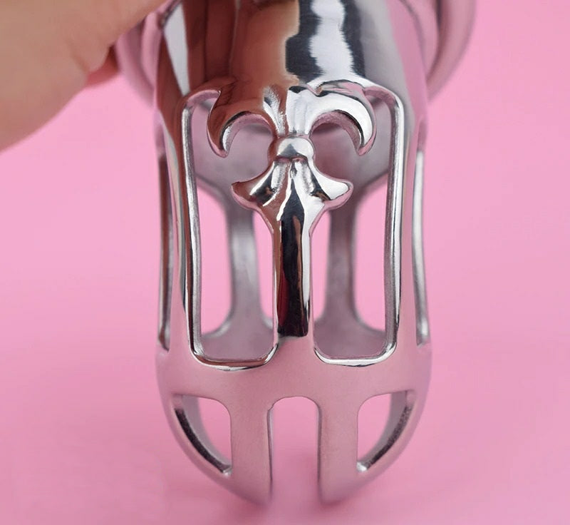 Daybreak Stainless Steel Chastity Cage USA ONLY - OVERSTOCK