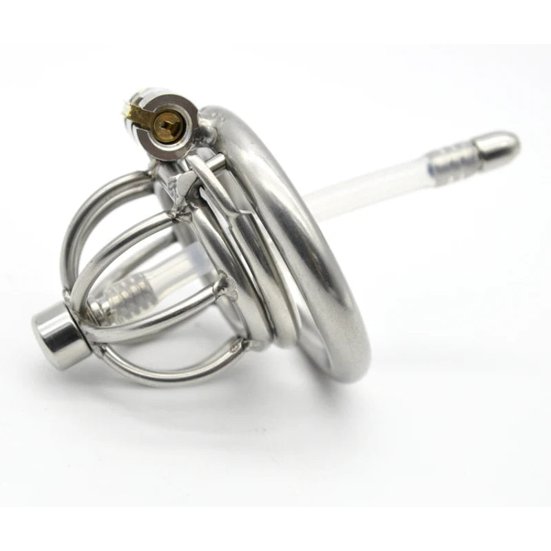 Iron Fortress Stainless Steel Chastity Cage