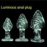 Luminous Glass Butt Plug