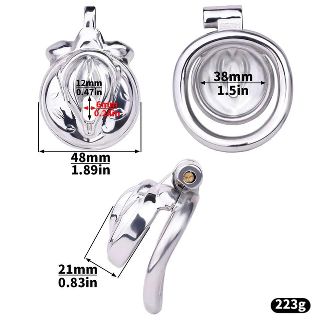 Imperial Blossom Premium Chastity Cage