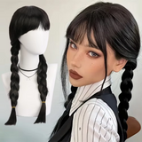 Wednesday's Enchantment Long Black Braid Wig