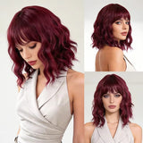 Claret Curl Synthetic Wig