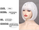 Frosted Elegance Bob Synthetic Wig