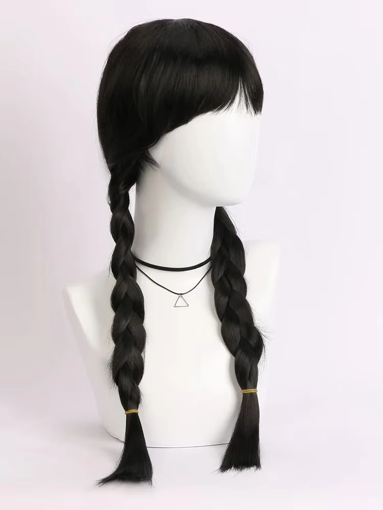 Wednesday's Enchantment Long Black Braid Wig