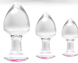 Crystal Glass Butt Plug