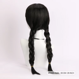 Wednesday's Enchantment Long Black Braid Wig