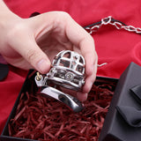 Starspike Stainless Steel Chastity Cage