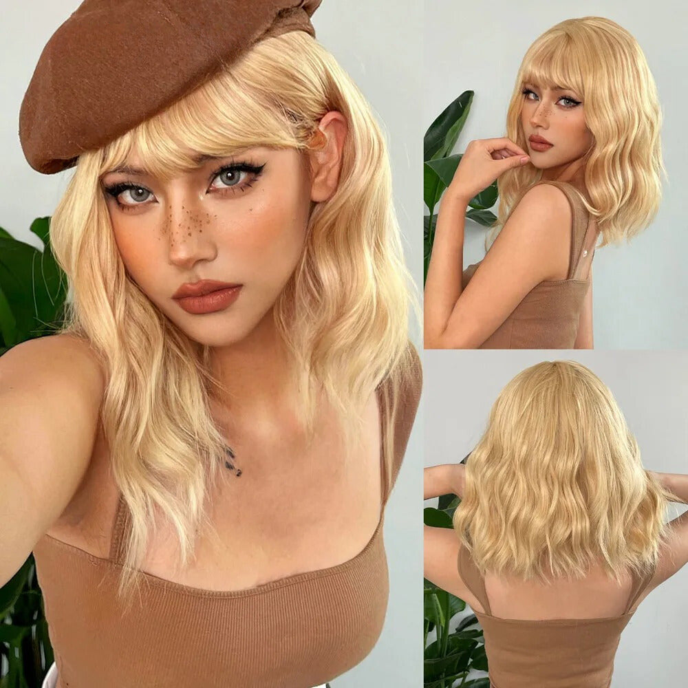 Sunlit Silk Synthetic Wig