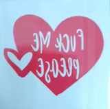"Fuck Me Please" Temporary Tattoo