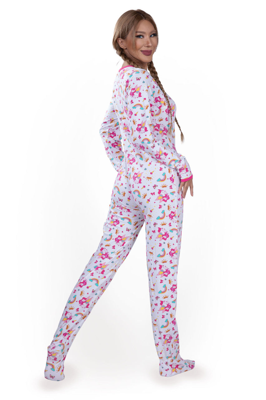 Rearz Lil Bella Zippered Adult Footed Jammies