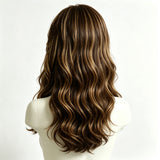 Toffee Highlights Synthetic Wig