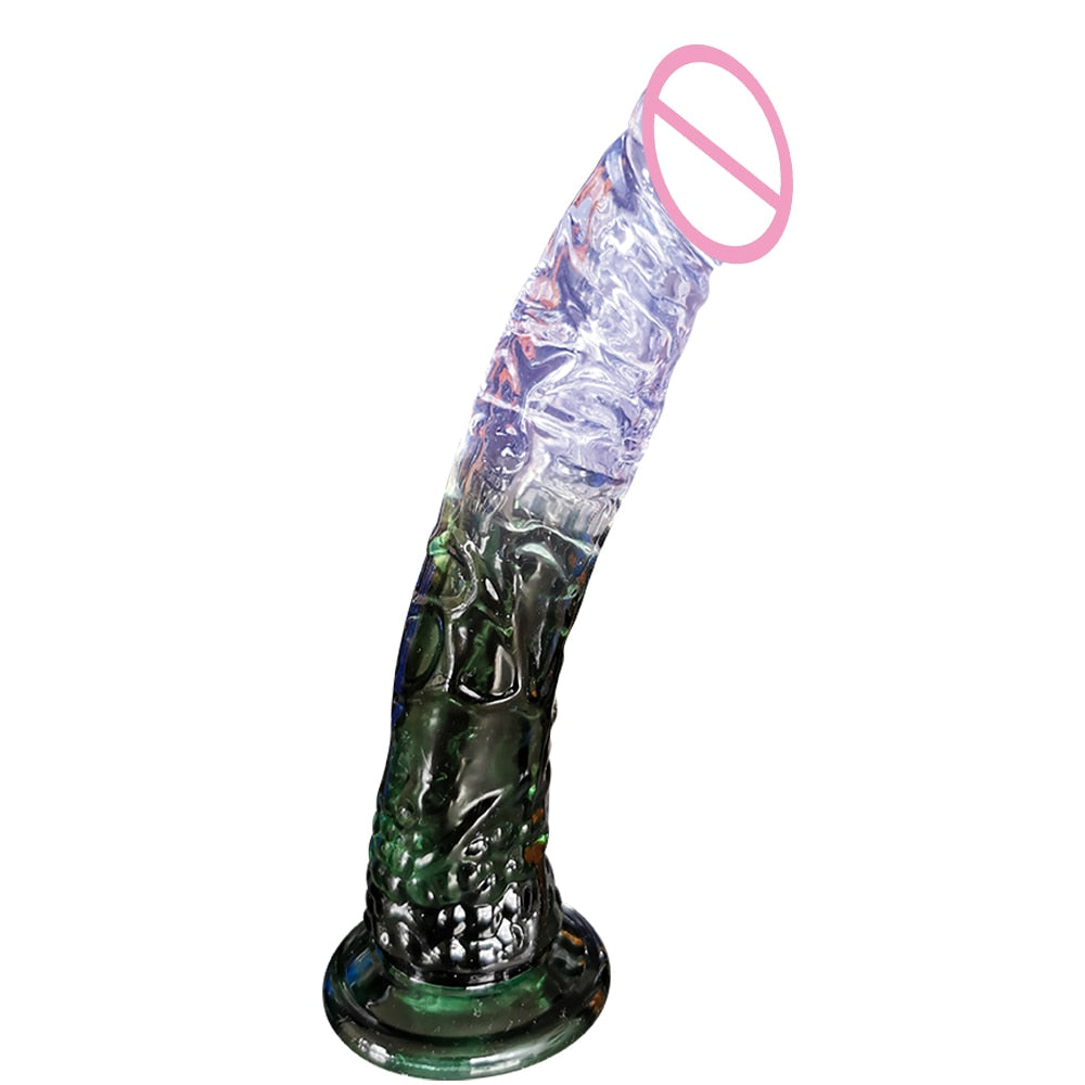 8" Dildo With Powerful Suction Cup