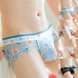 Ultra-thin Transparent Mesh Low-waist Panties