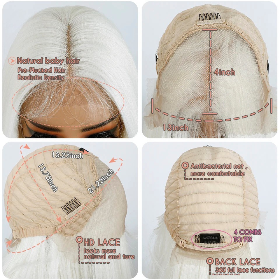 Evelina Pearl Lace Front Synthetic Wig