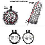 Iron Lattice Premium Chastity Cage