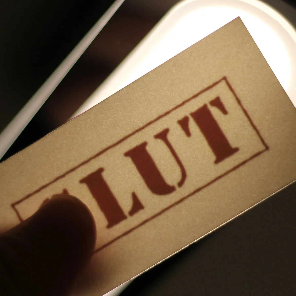 "Slut" Temporary Tattoo