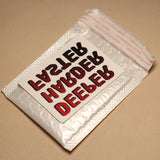 "Faster Harder Deeper" Temporary Tattoo