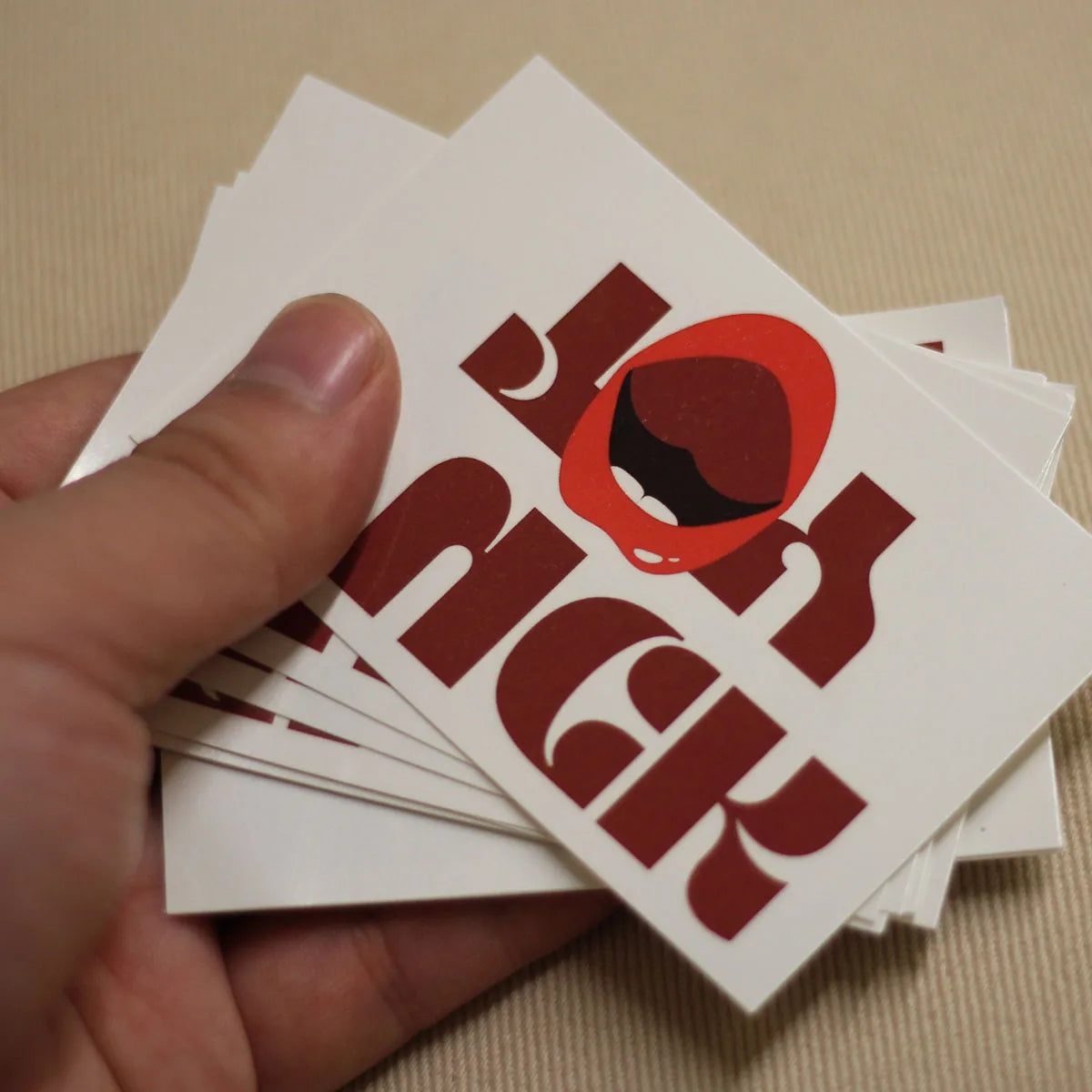 "Fuck Toy" Temporary Tattoo