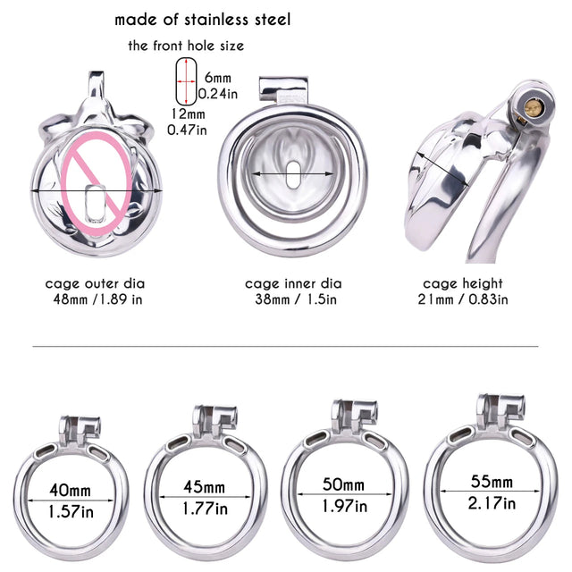 Imperial Blossom Premium Chastity Cage
