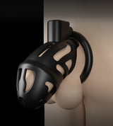 Shadow Eclipse Plastic Chastity Cage