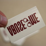 "Abuse Me" Temporary Tattoo