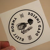 "Dead Inside Still Horny" Temporary Tattoo