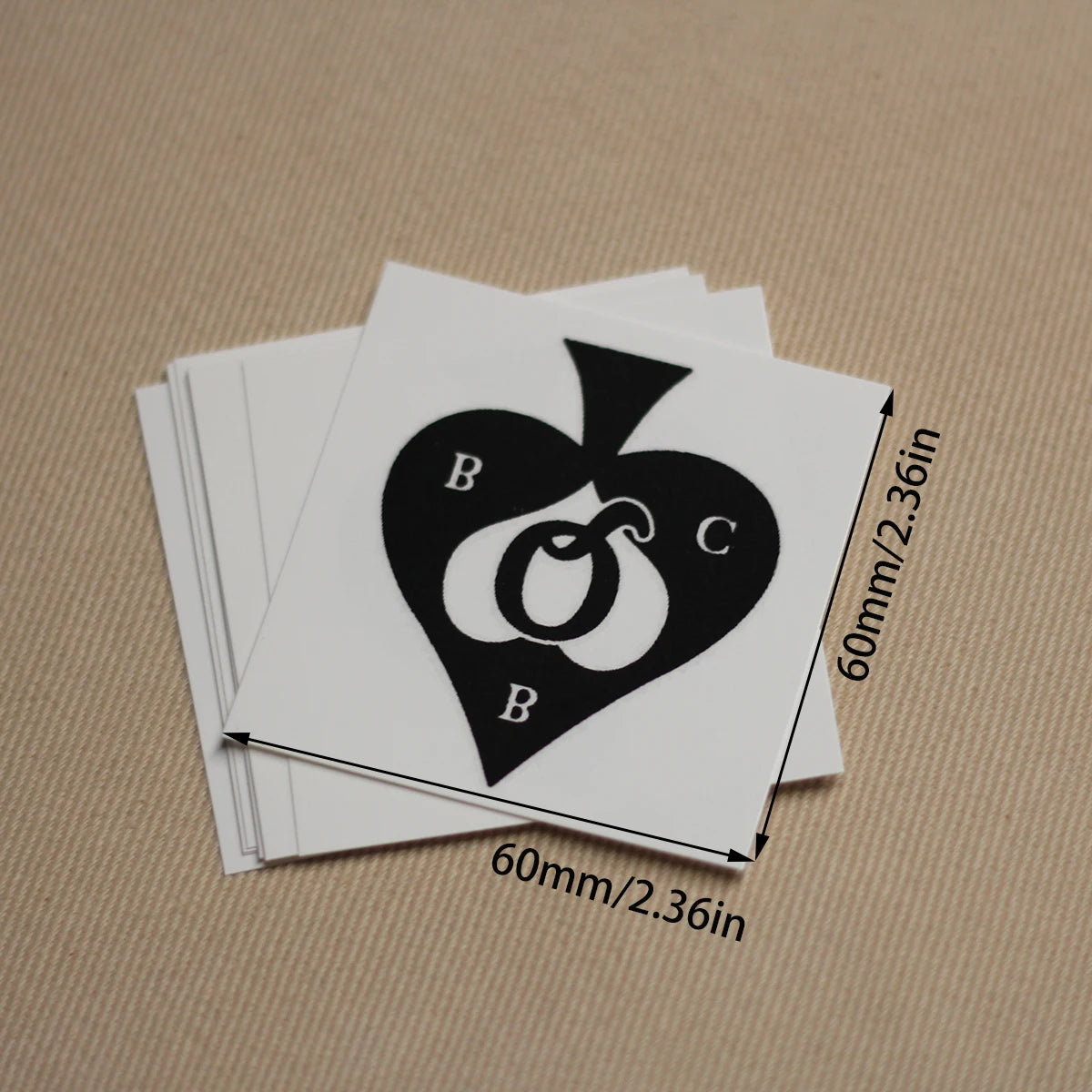 I love BBC Temporary Tattoo