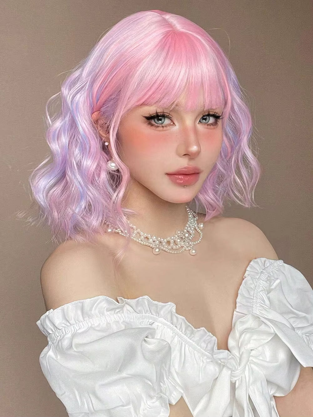 Cotton Candy Synthetic Wig