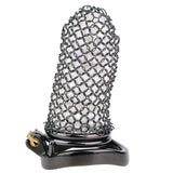 The Onyx Veil Chastity Cage