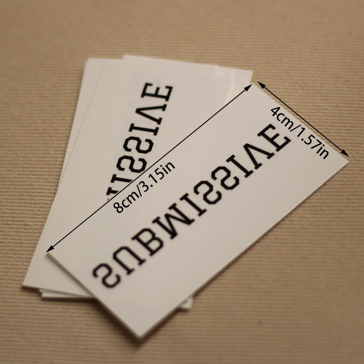 "Submissive" Temporary Tattoo