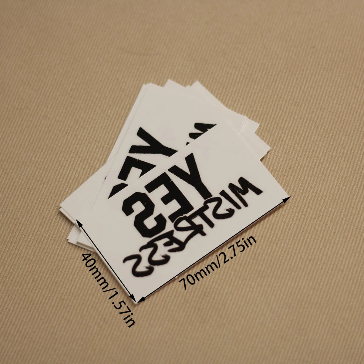 "Yes Mistress" Temporary Tattoo