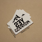 "Yes Mistress" Temporary Tattoo