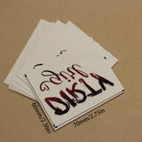 "Dirty Girl" Temporary Tattoo