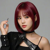 Wine Kissed Synthetic Wig